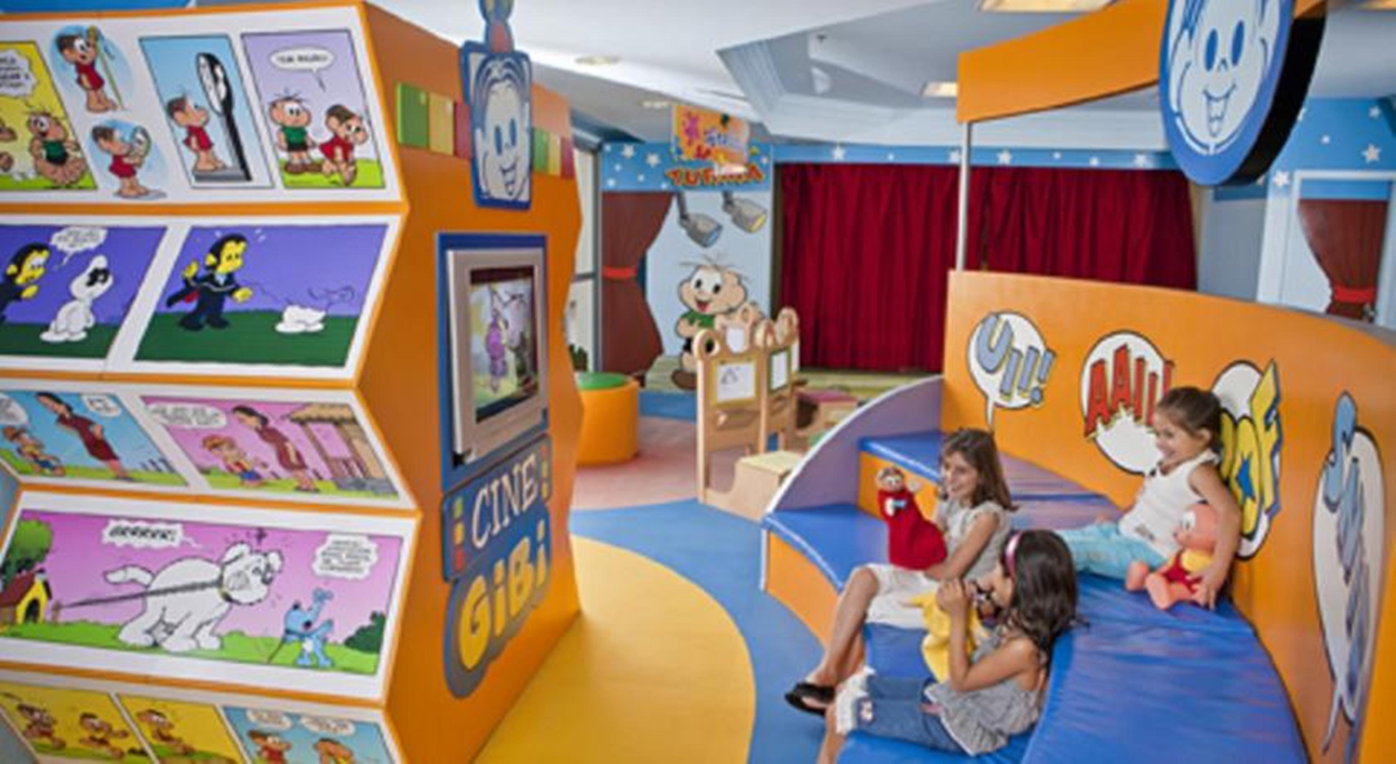 Bourbon Resort Atibaia Luaran gambar The interior of the Cartoon Museum