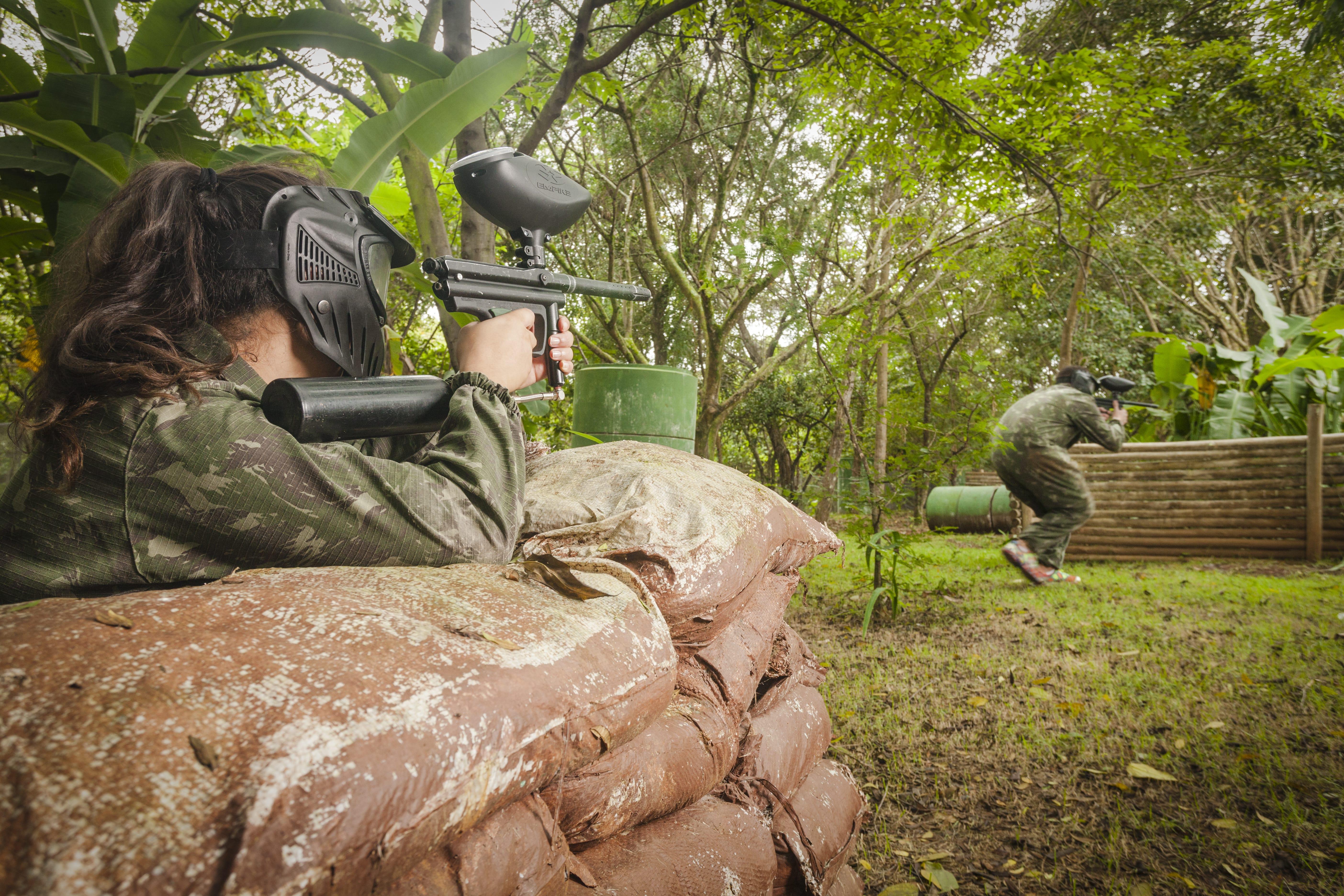 Bourbon Resort Atibaia Luaran gambar Paintball player